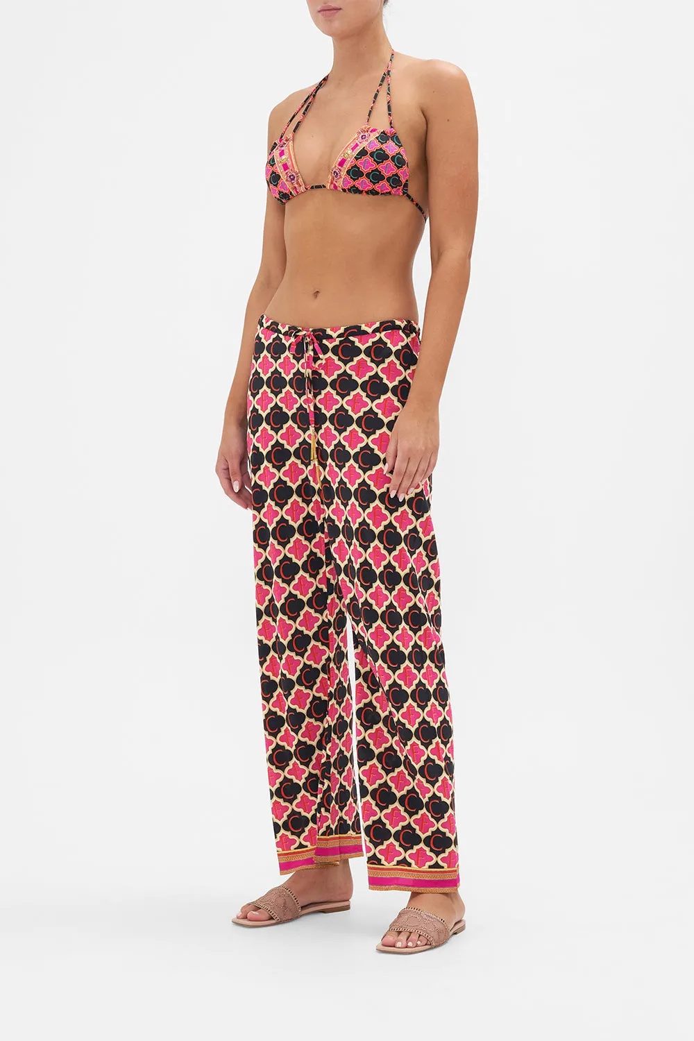 BIAS CUT DRAWSTRING PANT WILD AND RUNNING sold by Camilla product image thumbnail 2