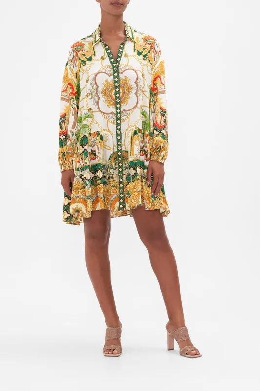 TIERED SHIRT DRESS MY SWEET DEVOTION sold by Camilla