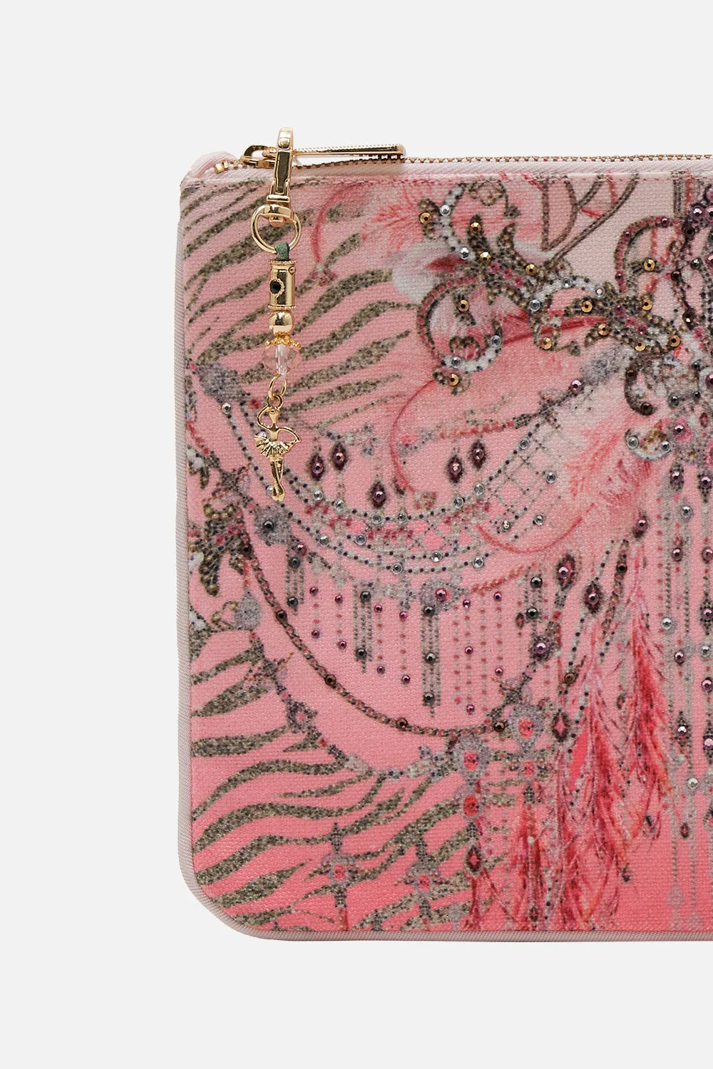 SMALL CANVAS CLUTCH STARSHIP SISTAS sold by Camilla product image thumbnail 2