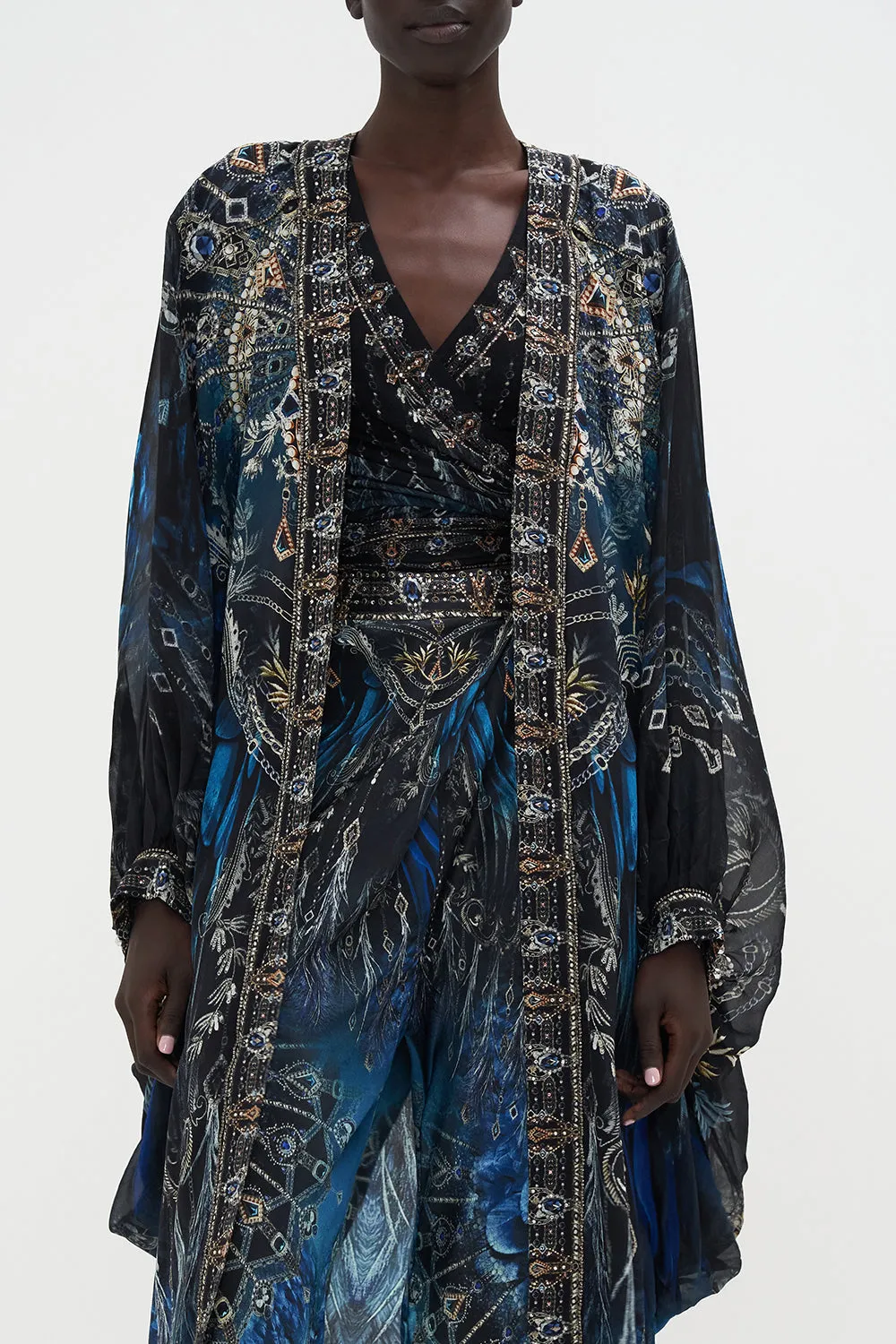 DRAMATIC SLEEVE COCOON LAYER GROUND CONTROL sold by Camilla product image thumbnail 5