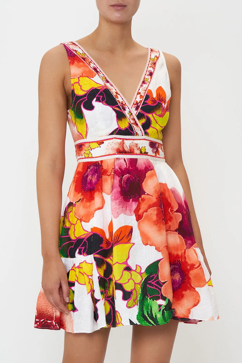 PANELLED SHORT DRESS PRETTY AS A POPPY sold by Camilla product image thumbnail 5