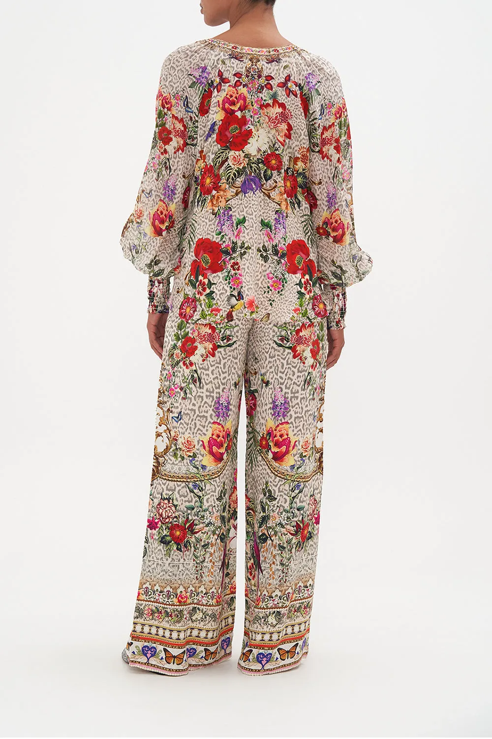 SHIRRED CUFF BLOUSE LEOS BOUQUET sold by Camilla product image thumbnail 2