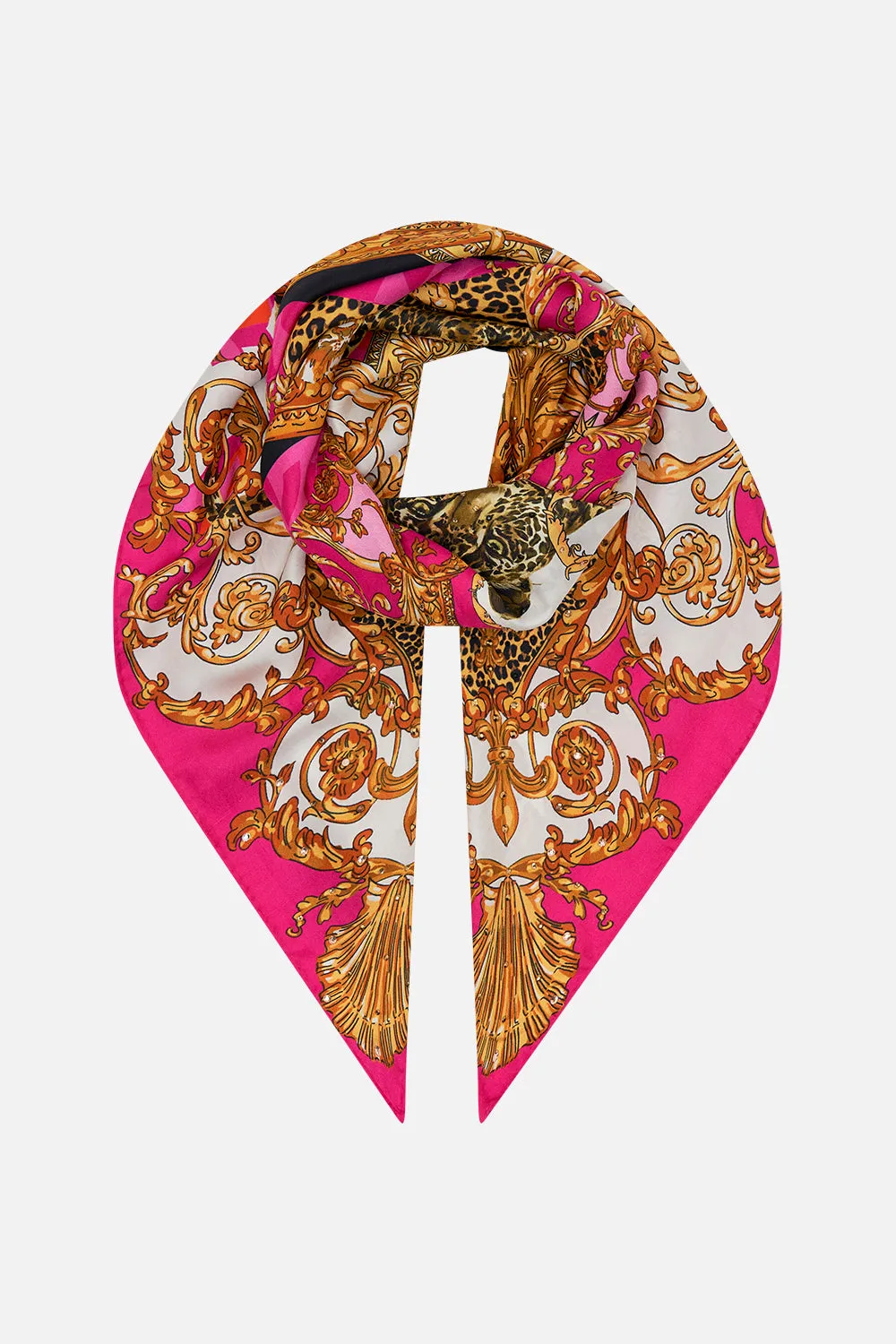 LARGE SQUARE SCARF FEELING FRESCO sold by Camilla