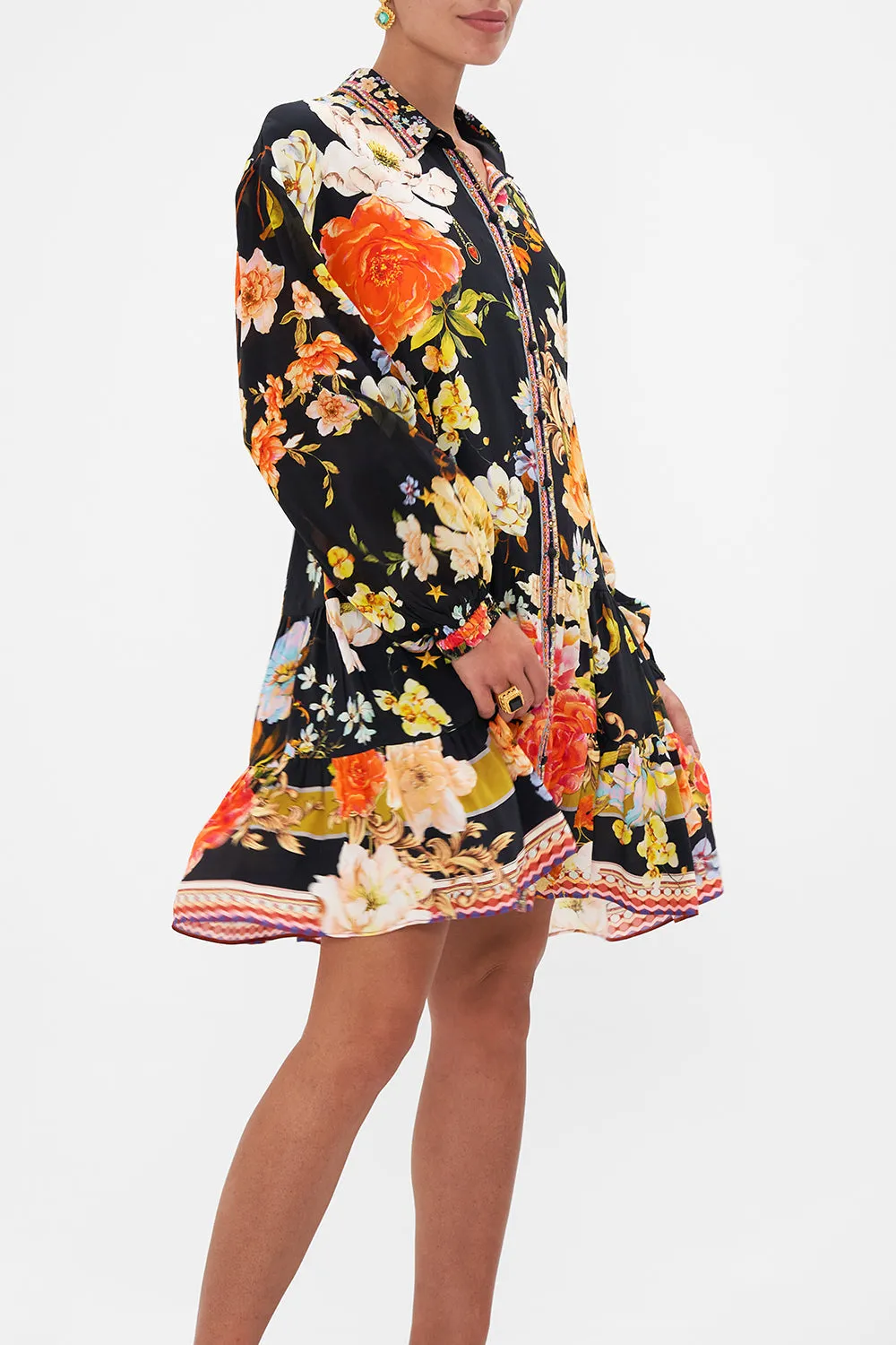 TIERED SHIRT DRESS SECRET HISTORY sold by Camilla product image thumbnail 4
