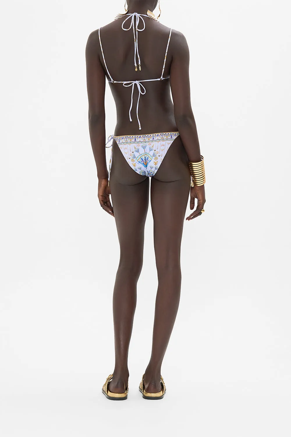 MULTI STRAP TRI RING BIKINI UNDER SCARAB SKIES sold by Camilla product image thumbnail 2