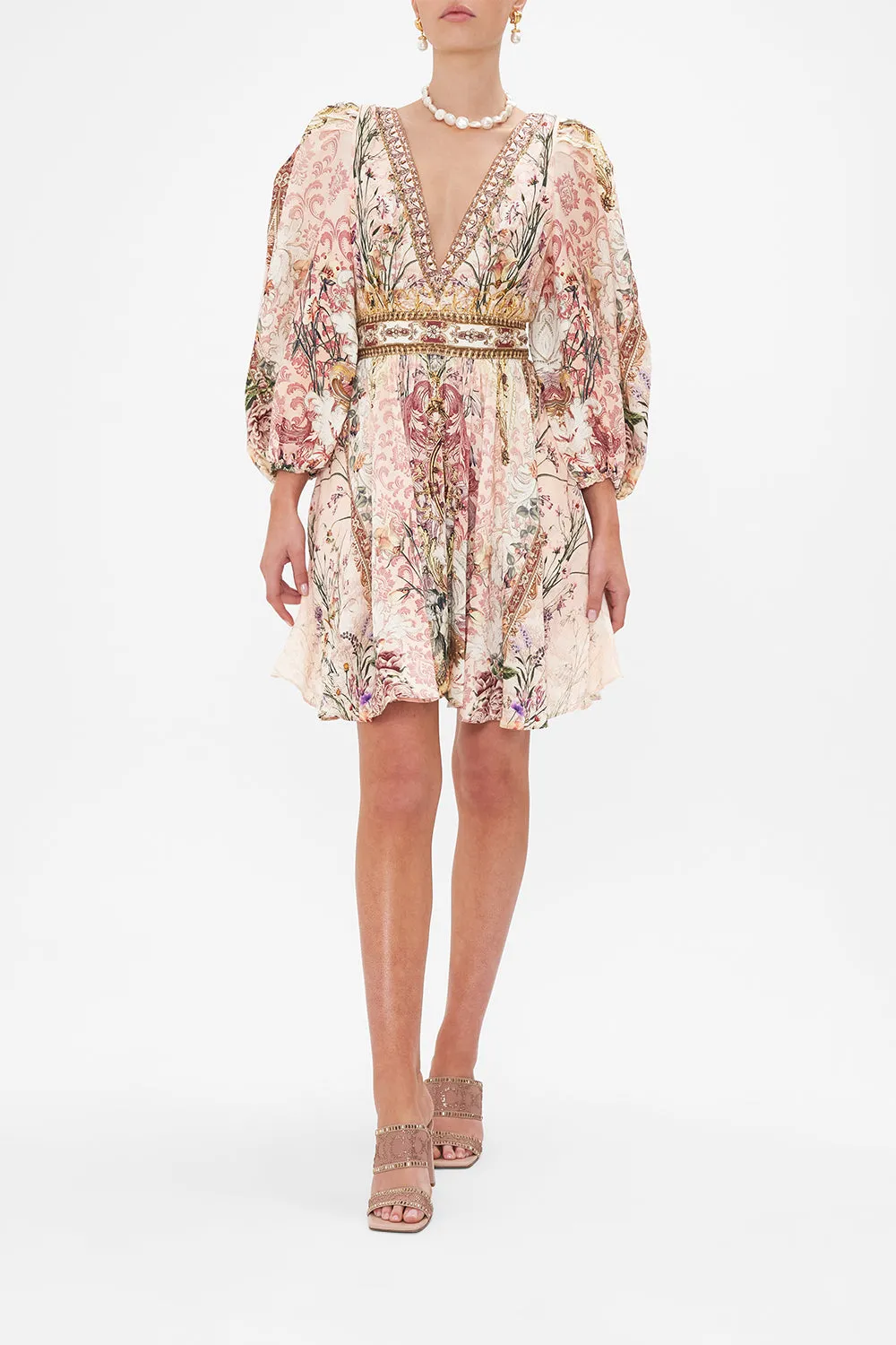 BLOUSON FLARED DRESS KISSED BY THE PRINCE sold by Camilla