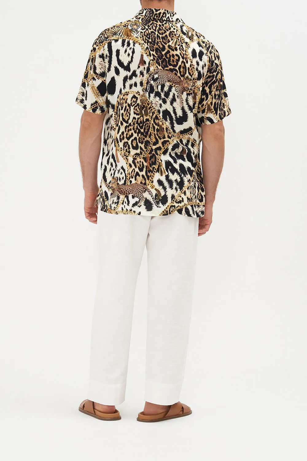 SHORT SLEEVE CAMP COLLARED SHIRT ROLE CALL sold by Camilla product image thumbnail 2