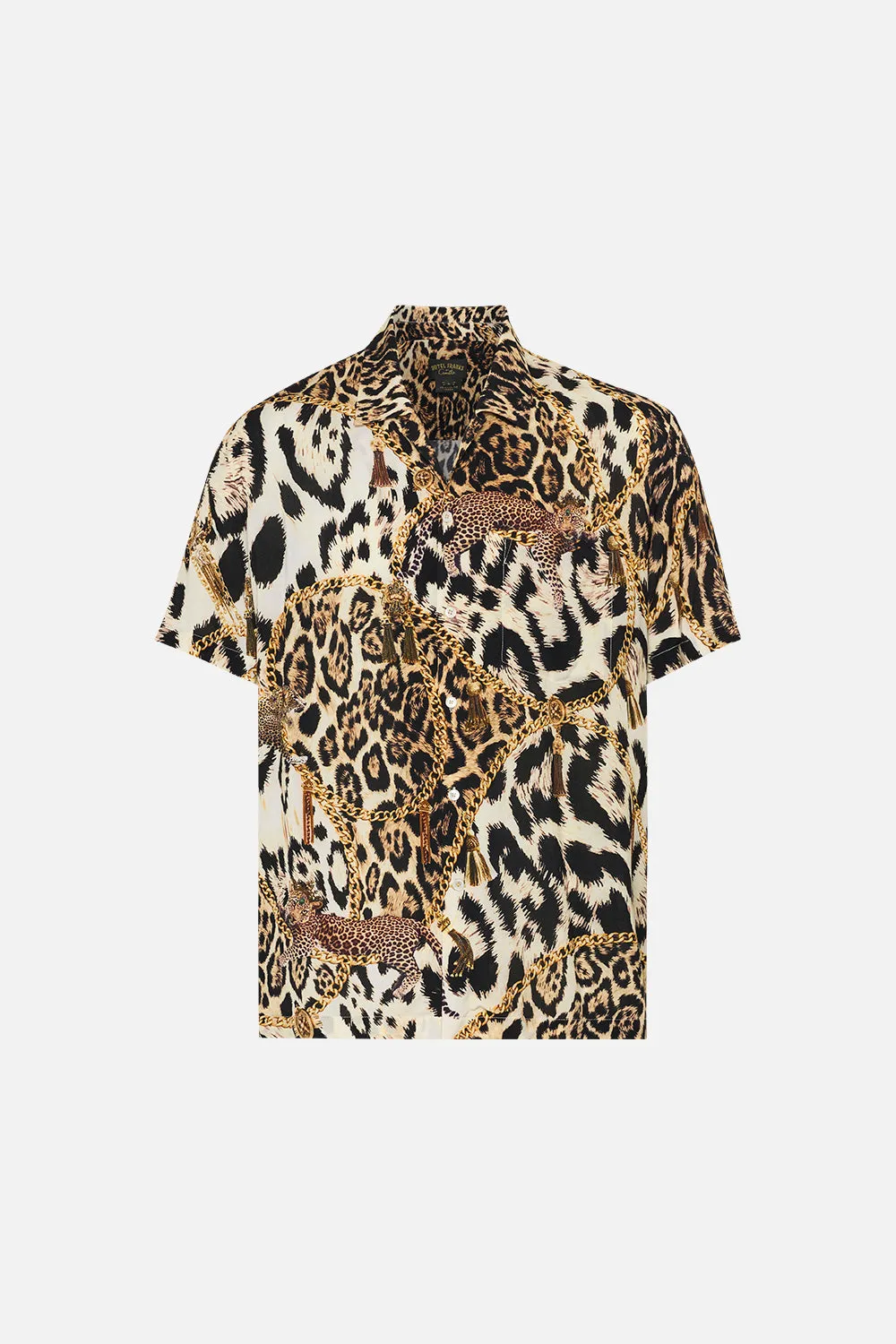 SHORT SLEEVE CAMP COLLARED SHIRT ROLE CALL sold by Camilla product image thumbnail 3