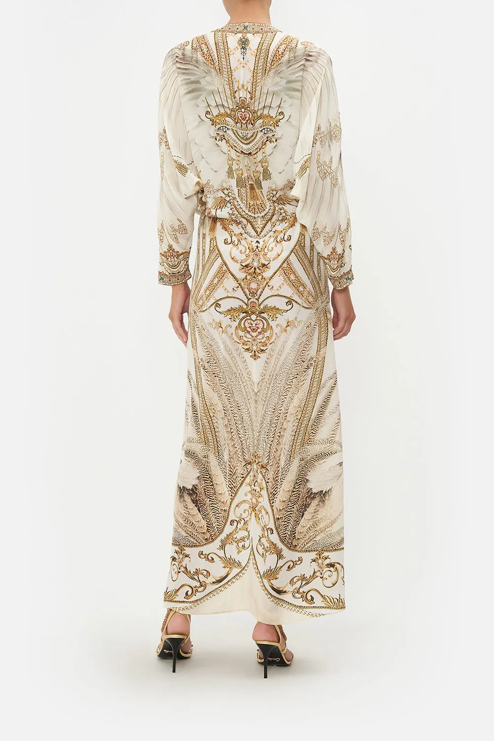 TWIST FRONT BATWING DRESS SOAR LIKE AN EAGLE sold by Camilla product image thumbnail 2