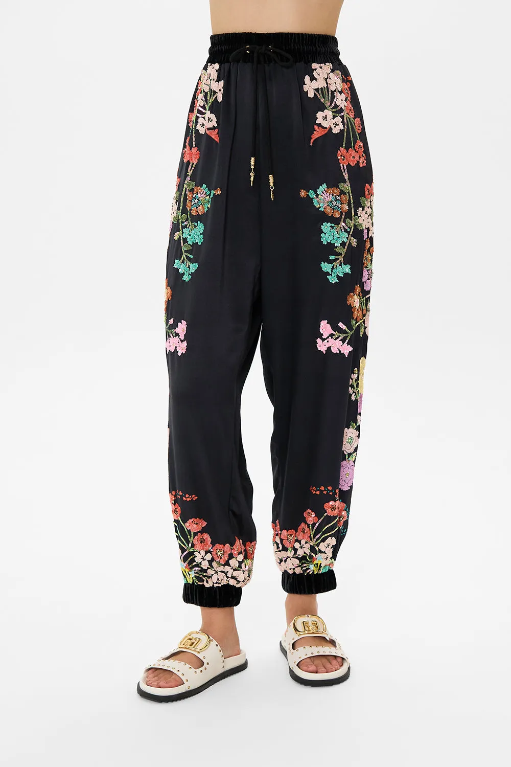 WOVEN EMBELLISHED TRACK PANT WE WORE FOLKLORE sold by Camilla product image thumbnail 5