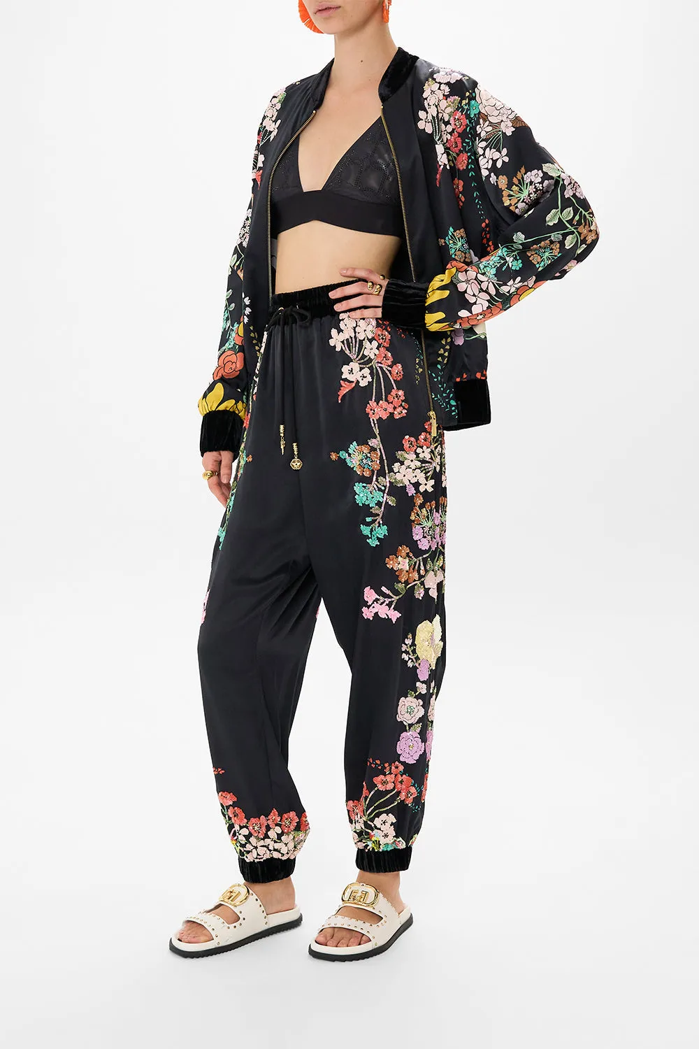 WOVEN EMBELLISHED TRACK PANT WE WORE FOLKLORE sold by Camilla product image thumbnail 4