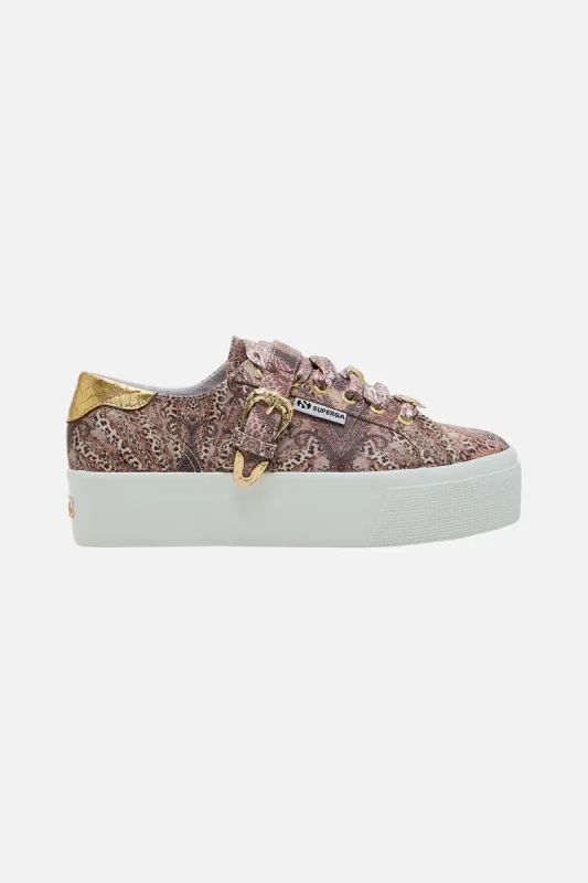 CAMILLA X SUPERGA 2790 PRINTED SNEAKER THE THRONE ROOM made by Camilla