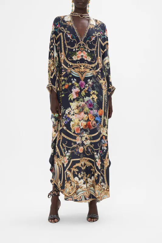 KAFTAN WITH HIGH COLLAR STAND PLAY YOUR CARDS RIGHT sold by Camilla