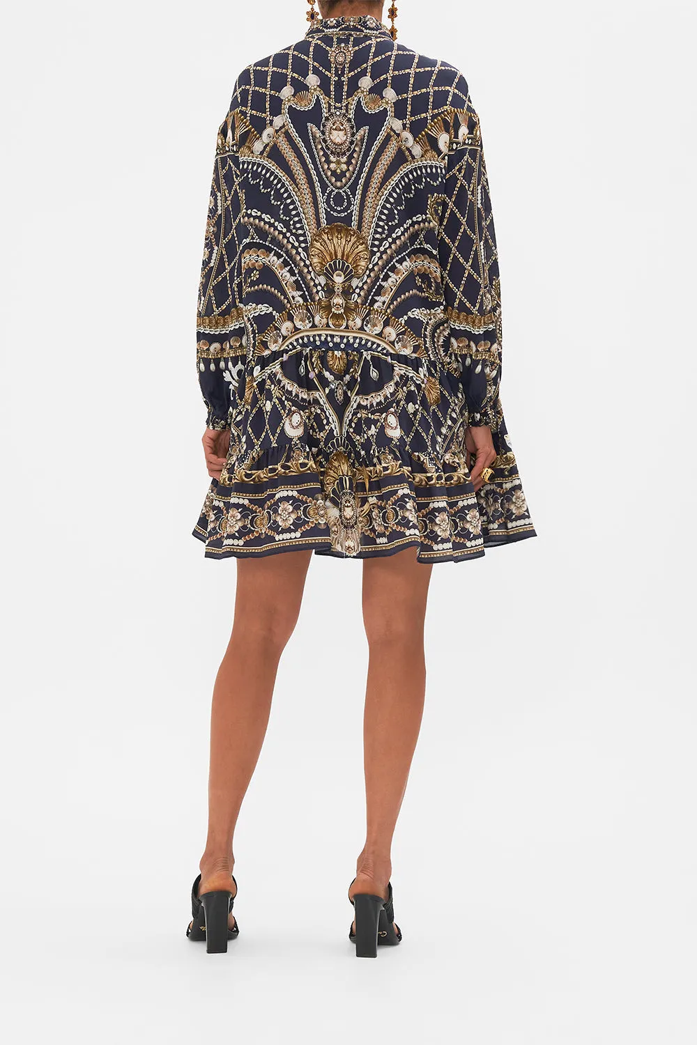 TIERED SHIRT DRESS DANCE WITH THE DUKE sold by Camilla product image thumbnail 2