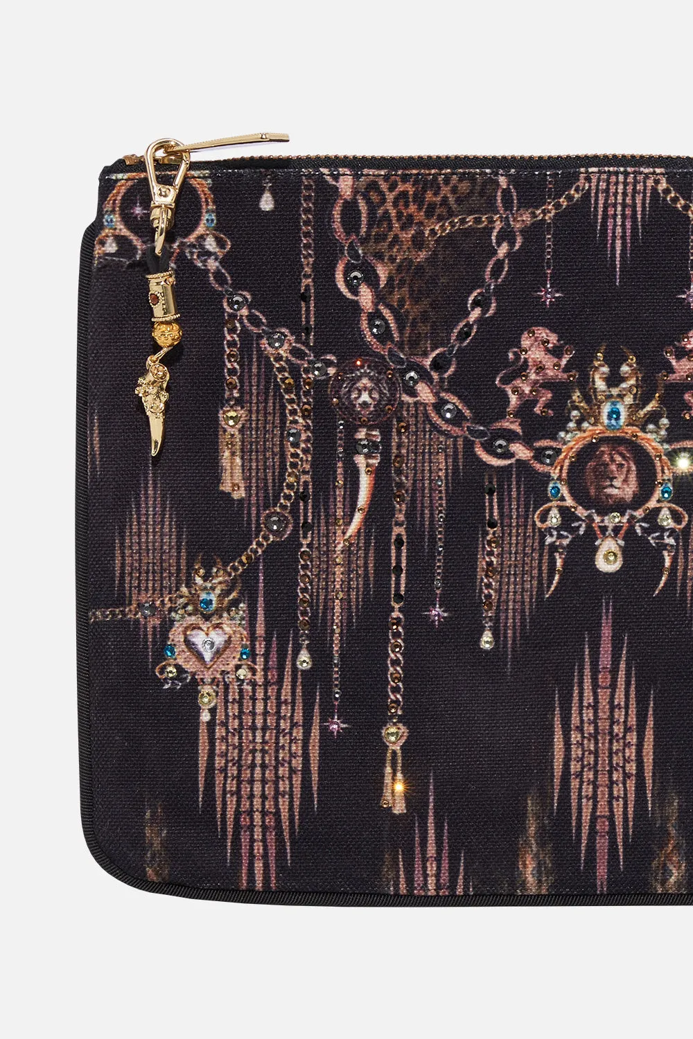 SMALL CANVAS CLUTCH JUNGLE DREAMING sold by Camilla product image thumbnail 2