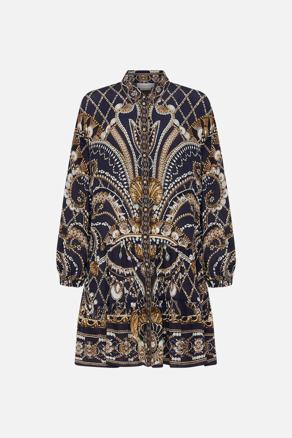 TIERED SHIRT DRESS DANCE WITH THE DUKE sold by Camilla product image thumbnail 3