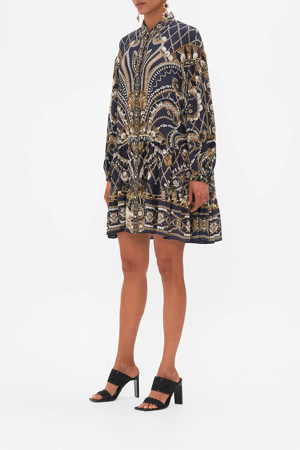 TIERED SHIRT DRESS DANCE WITH THE DUKE sold by Camilla product image thumbnail 4