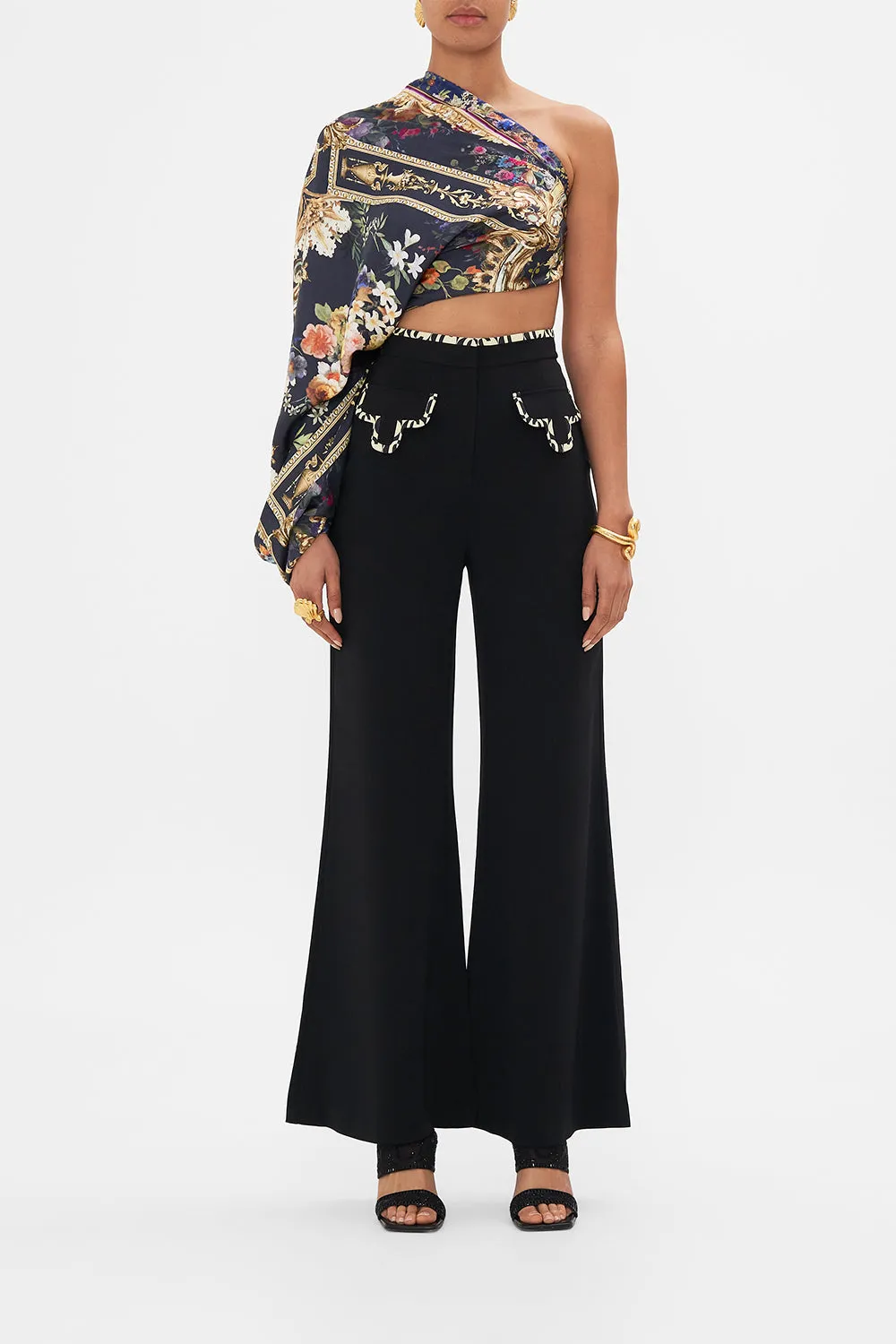 LARGE SQUARE SCARF PLAY YOUR CARDS RIGHT sold by Camilla product image thumbnail 3