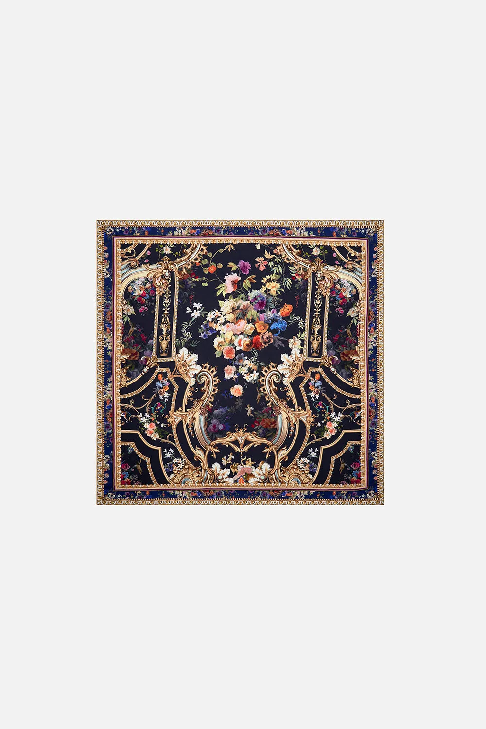 LARGE SQUARE SCARF PLAY YOUR CARDS RIGHT sold by Camilla product image thumbnail 2