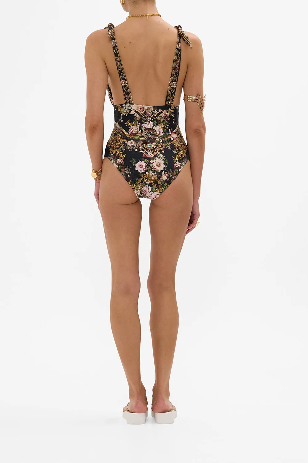 RUCHED TRI - TIE SHOULDER ONE PIECE DYNASTY DAZE sold by Camilla product image thumbnail 2