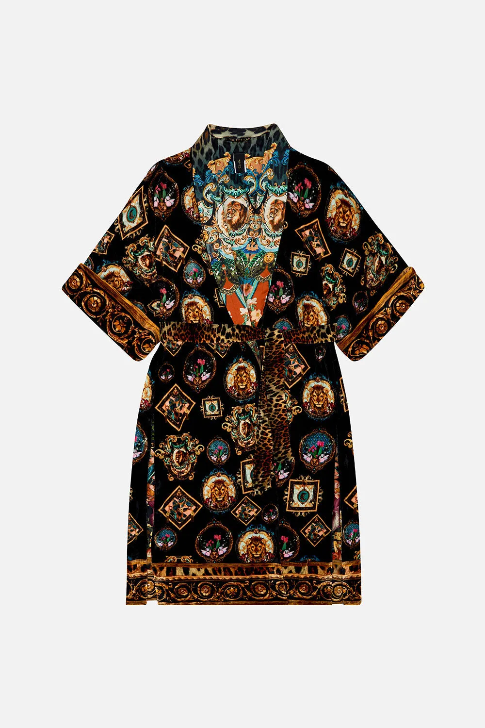 LONG LINE REVERSIBLE ROBE FEARLESS FELIS sold by Camilla product image thumbnail 3