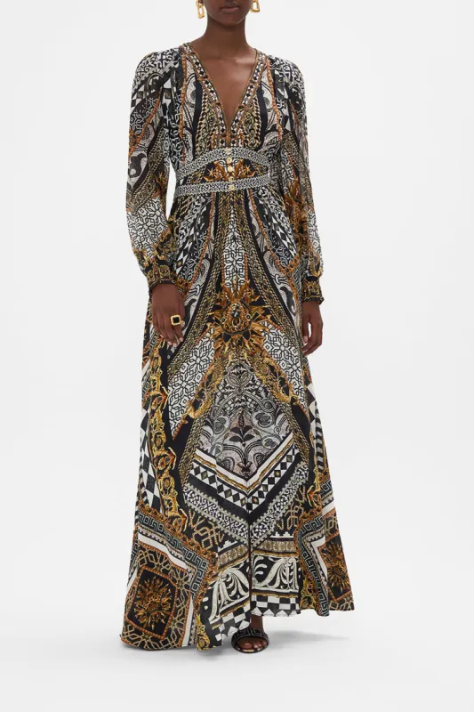 BUTTON DRESS WITH SHAPED WAISTBAND LOOK UP TESORO sold by Camilla