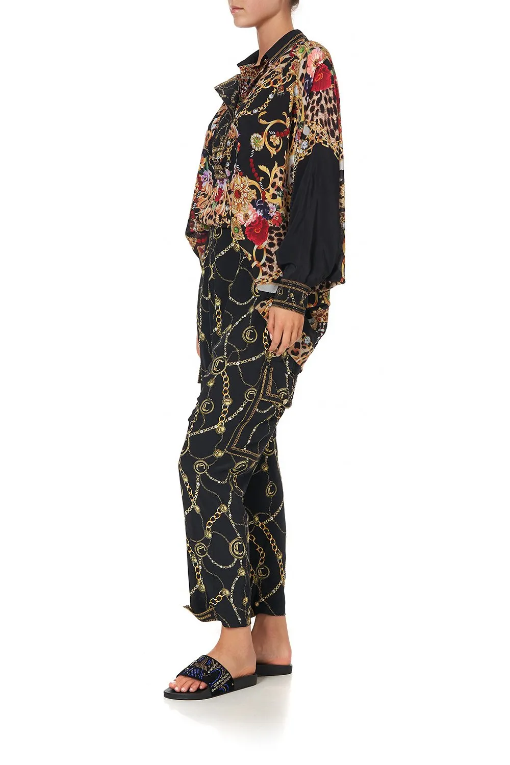 PANEL FRONT BATWING SHIRT A NIGHT IN THE 90S sold by Camilla product image thumbnail 4