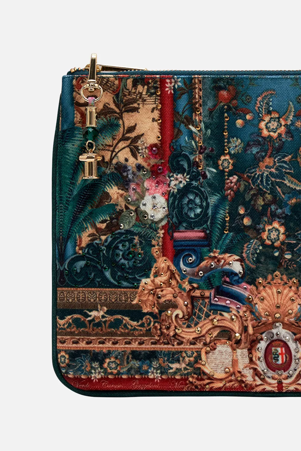 SMALL CANVAS CLUTCH VERDIS WORLD sold by Camilla product image thumbnail 2