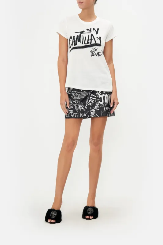 SLIM FIT  ROUND NECK T-SHIRT CREATURE FEATURE sold by Camilla