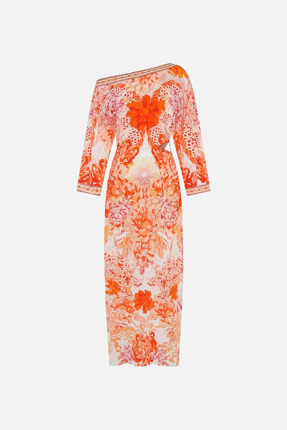 ASYMMETRIC CUT OUT DRESS DRAGON MOTHER sold by Camilla product image thumbnail 3