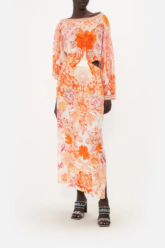 ASYMMETRIC CUT OUT DRESS DRAGON MOTHER sold by Camilla