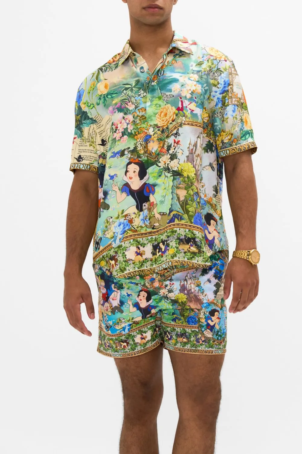 OVERSIZED BUTTON THROUGH SHORT SLEEVE SHIRT THE KINDEST ONE OF ALL sold by Camilla product image thumbnail 5