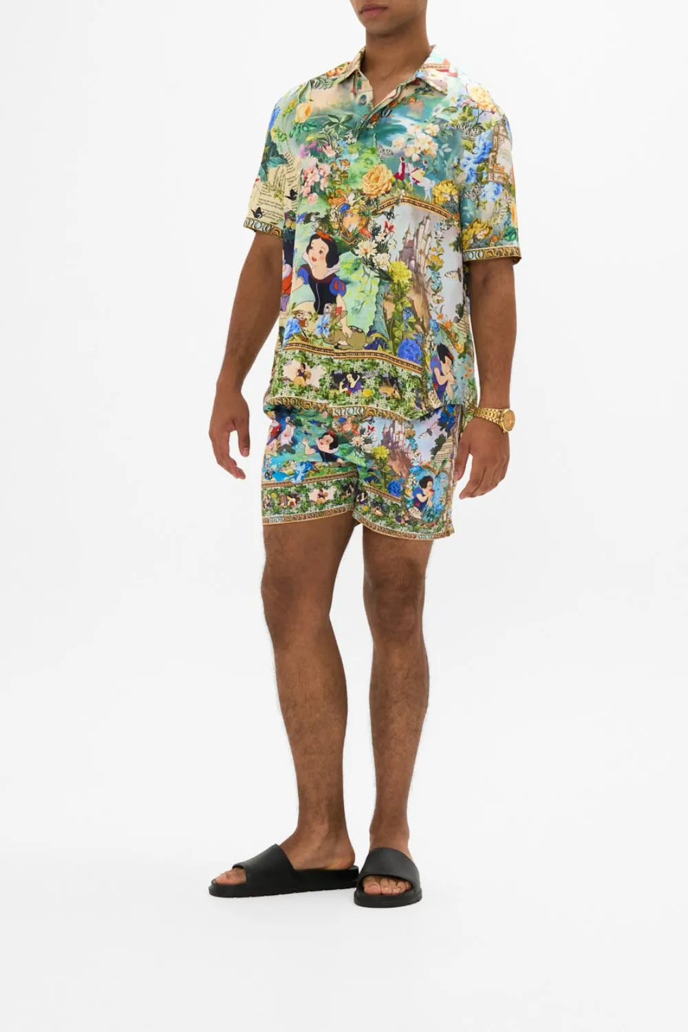 OVERSIZED BUTTON THROUGH SHORT SLEEVE SHIRT THE KINDEST ONE OF ALL sold by Camilla product image thumbnail 4