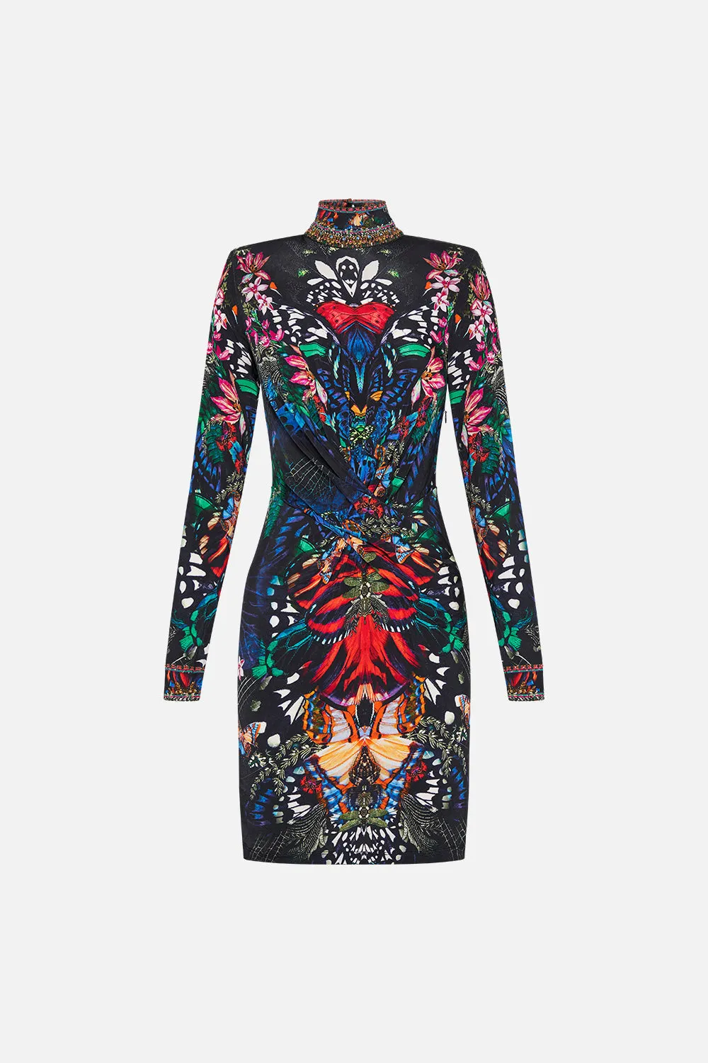 CROSS FRONT MINI DRESS FLUTTER BY sold by Camilla product image thumbnail 3