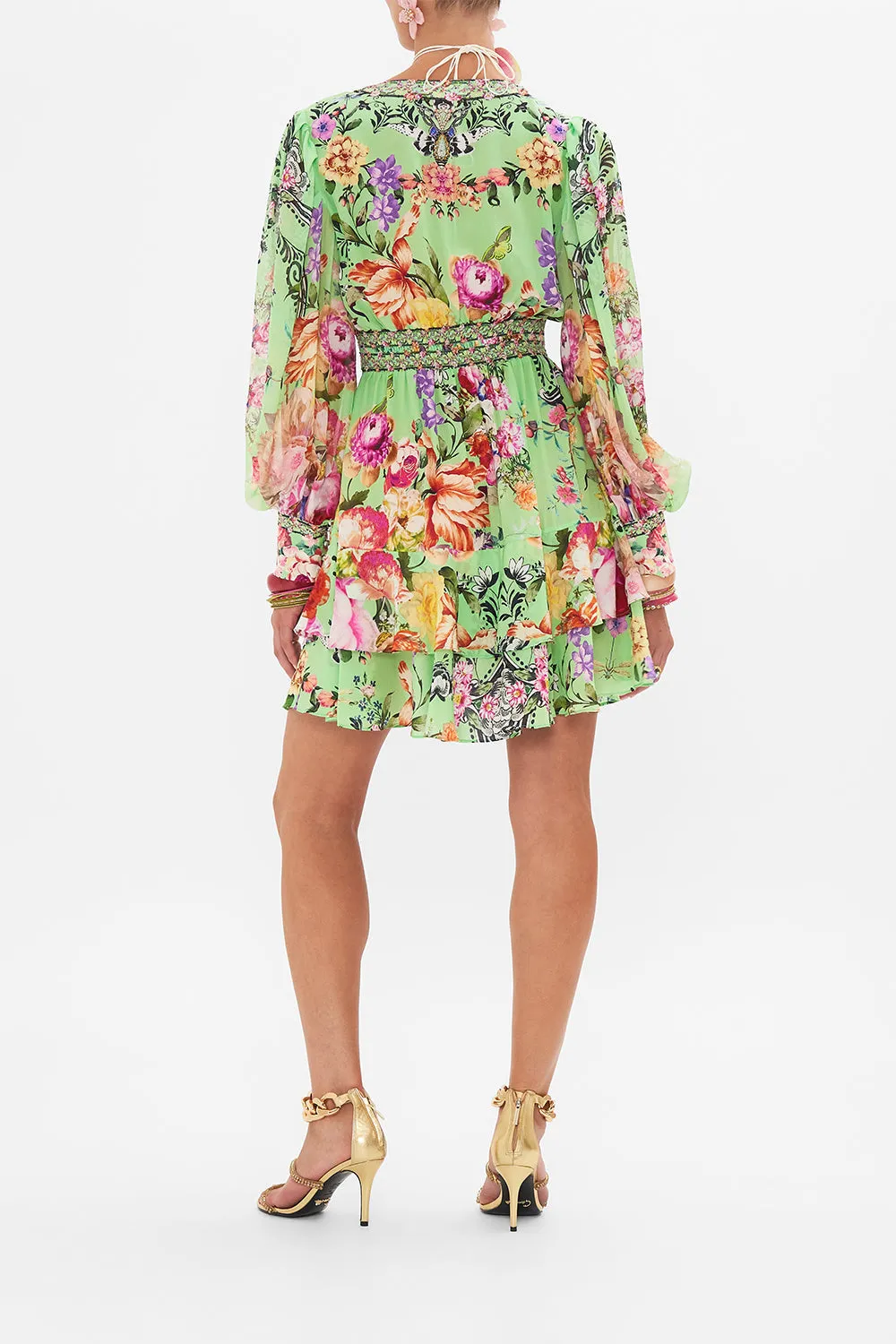 BUTTON FRONT FRILL DRESS PORCELAIN DREAM sold by Camilla product image thumbnail 2