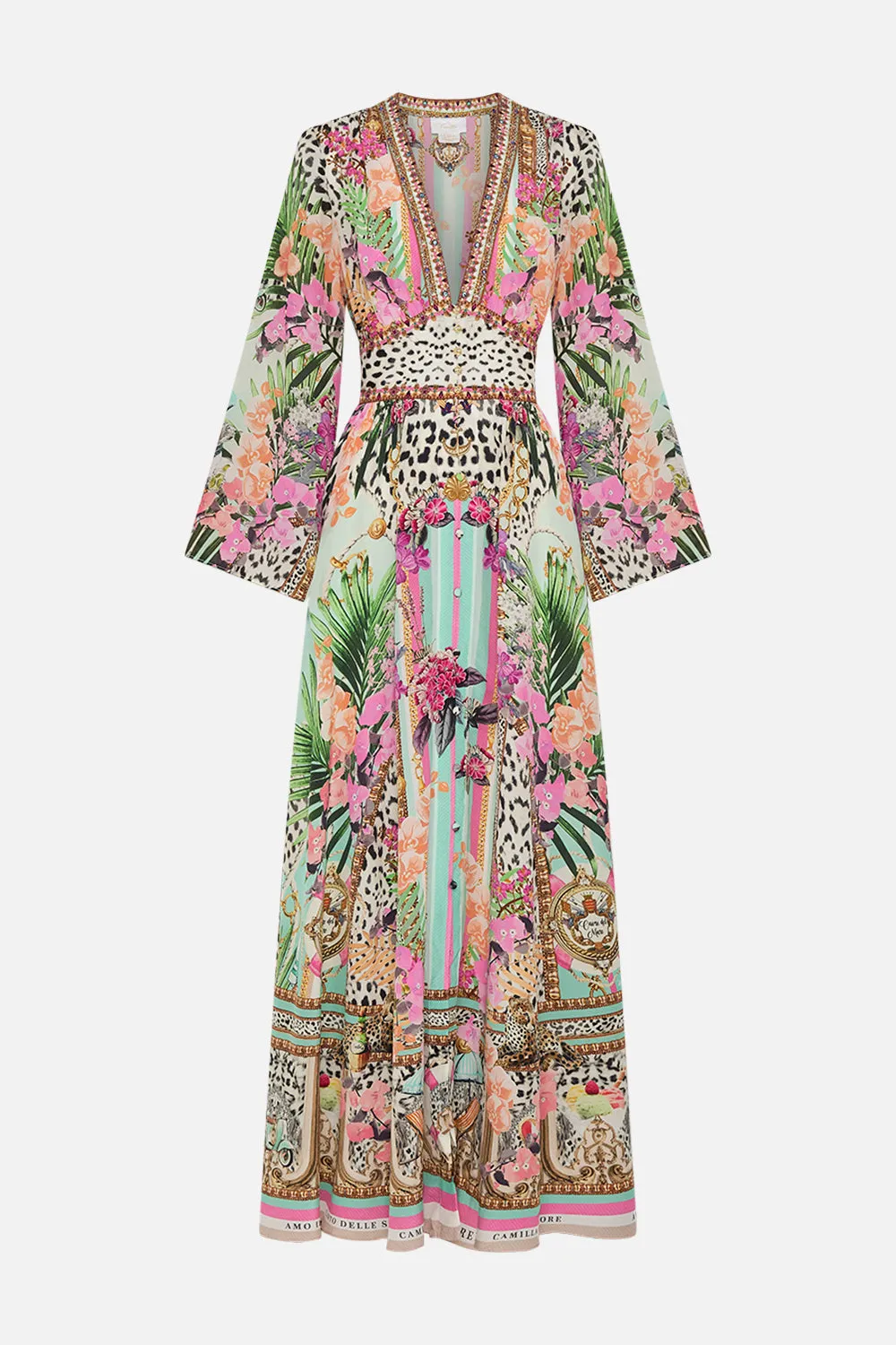 KIMONO SLEEVE DRESS WITH SHIRRING DETAIL DEAR AMORE MIO sold by Camilla product image thumbnail 3