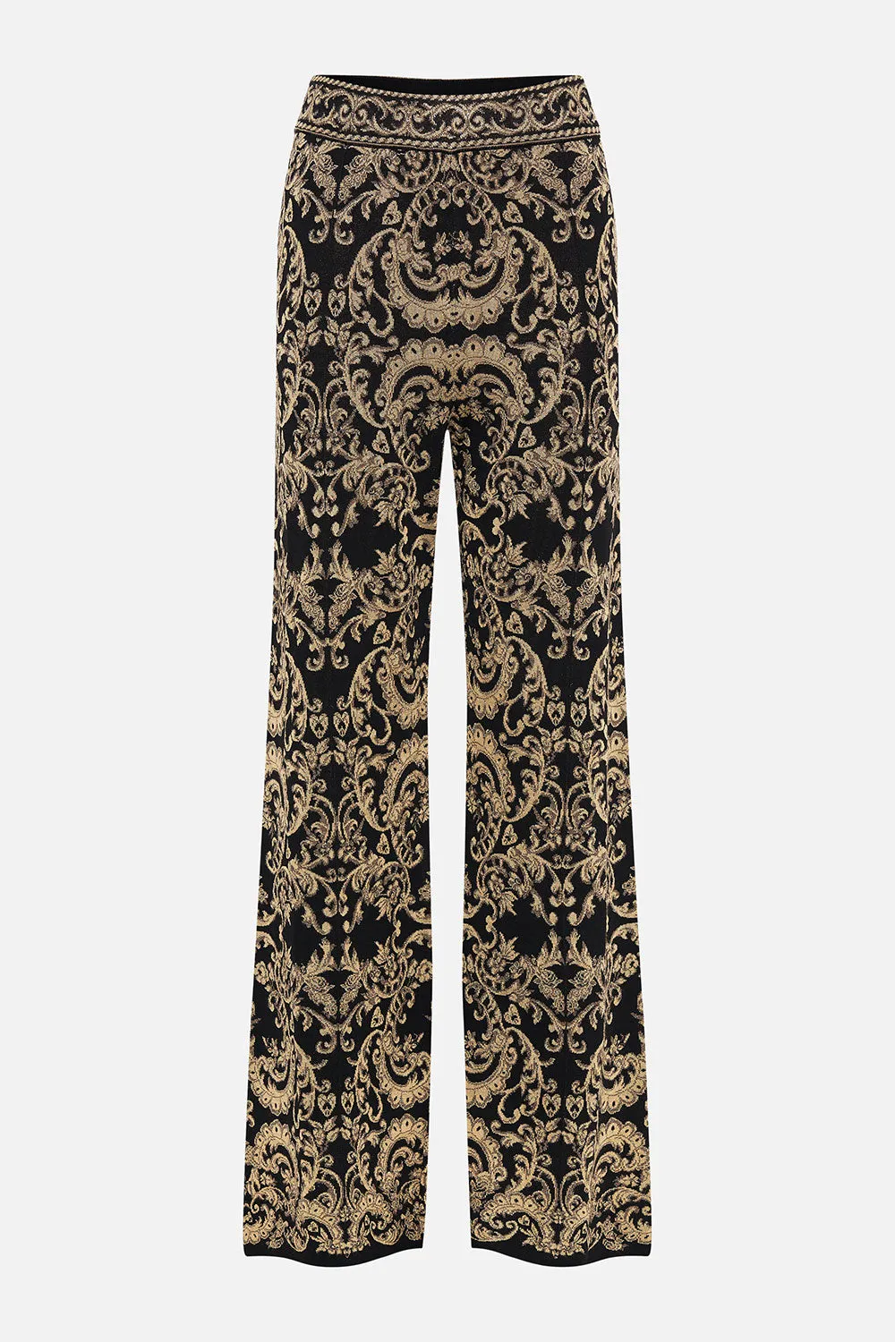 FLARED JACQUARD KNIT PANT DANCE WITH DUENDE sold by Camilla product image thumbnail 3