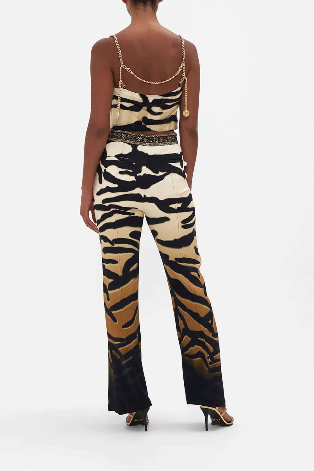 FULL LENGTH FLARED PANT TAME MY TIGER sold by Camilla product image thumbnail 2