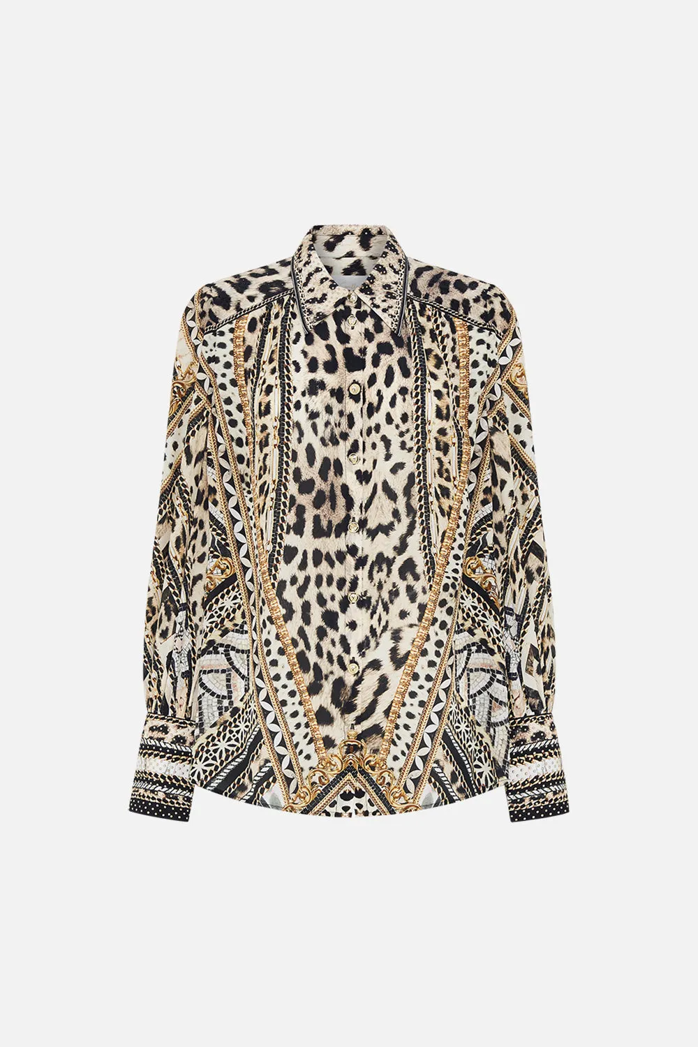 BUTTON THROUGH BLOUSON SLEEVE BLOUSE MOSAIC MUSE sold by Camilla product image thumbnail 3