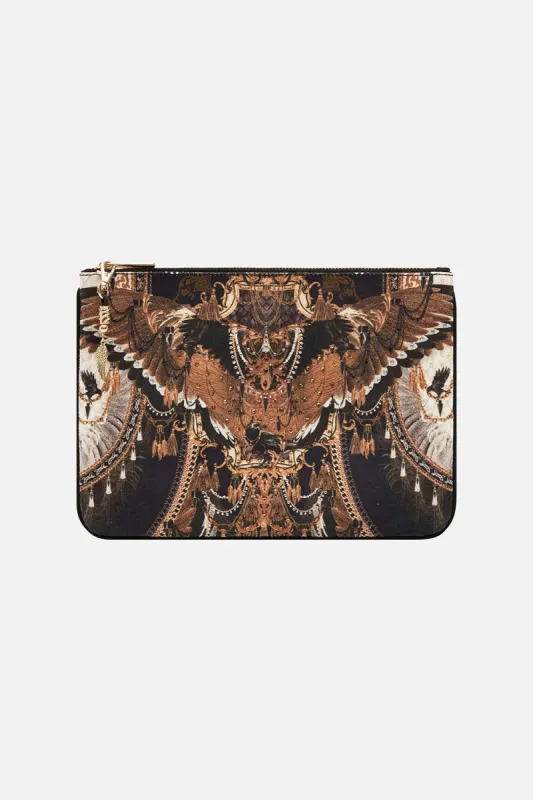 SMALL CANVAS CLUTCH RAVIN RAVEN sold by Camilla