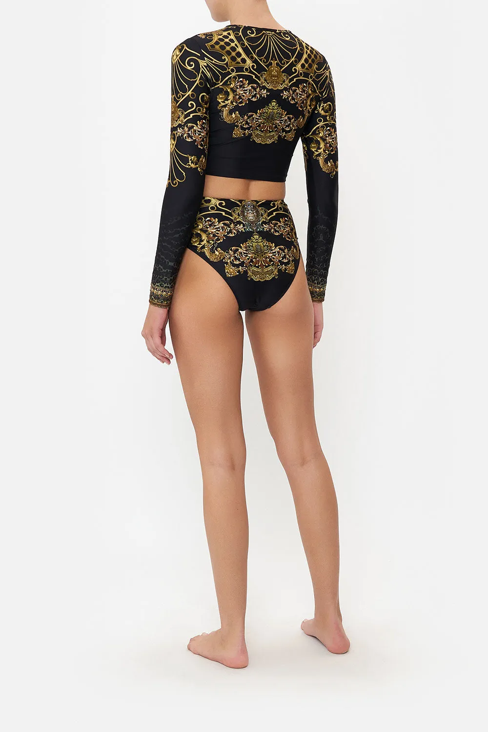 HIGH LEG AND HIGH RISE PANT SHADOWS OF ARMADA sold by Camilla product image thumbnail 2