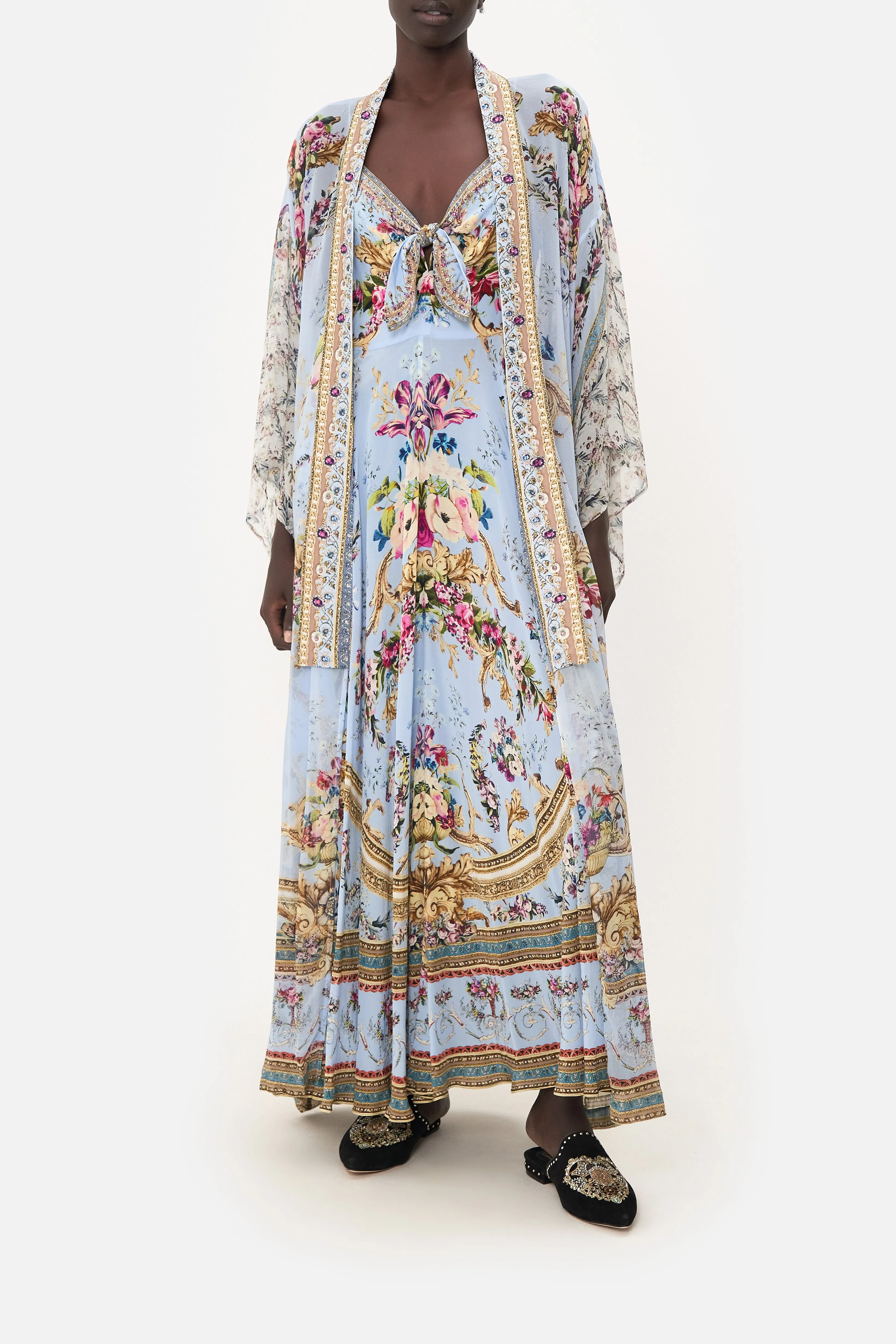 KIMONO COAT FLORAFUL sold by Camilla