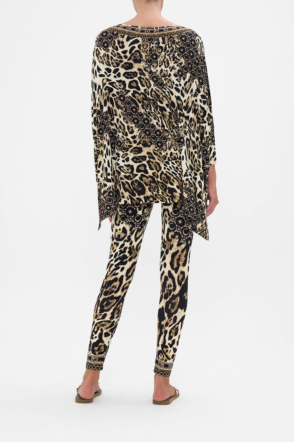 SCOOP NECK SLOUCH TEE WILDCAT SOIREE sold by Camilla product image thumbnail 2