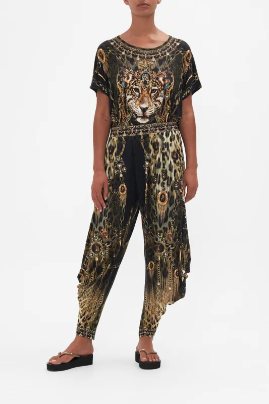 JERSEY DRAPE PANT WITH POCKET LIONS MANE sold by Camilla