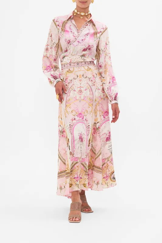 CROPPED WRAP SHIRT FRESCO FAIRYTALE sold by Camilla