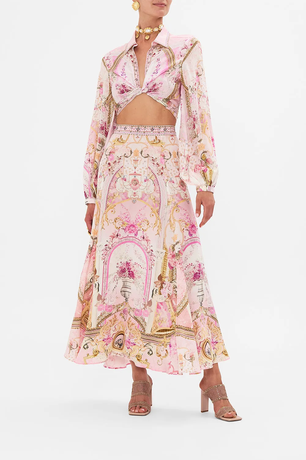 CROPPED WRAP SHIRT FRESCO FAIRYTALE sold by Camilla product image thumbnail 5