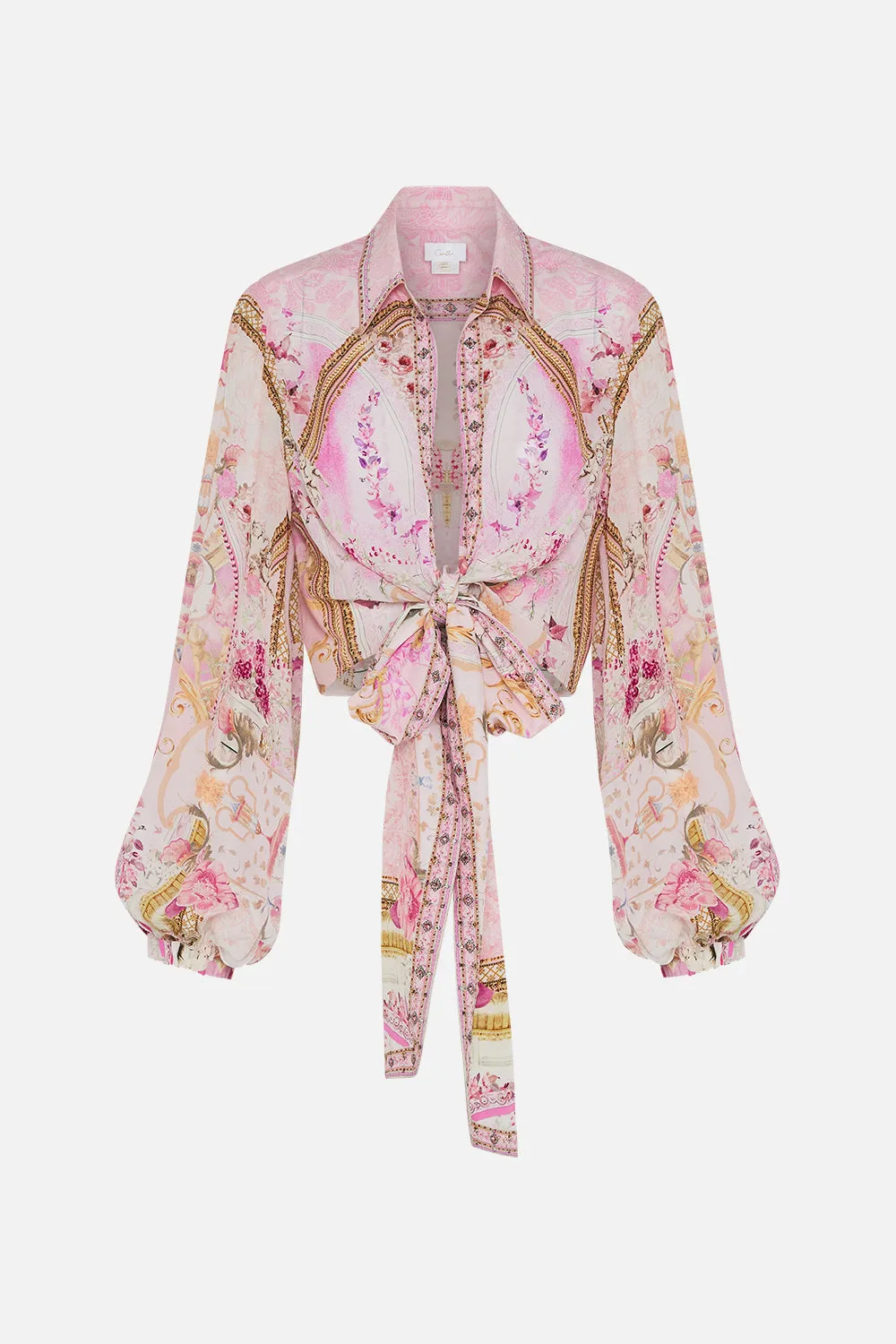 CROPPED WRAP SHIRT FRESCO FAIRYTALE sold by Camilla product image thumbnail 3