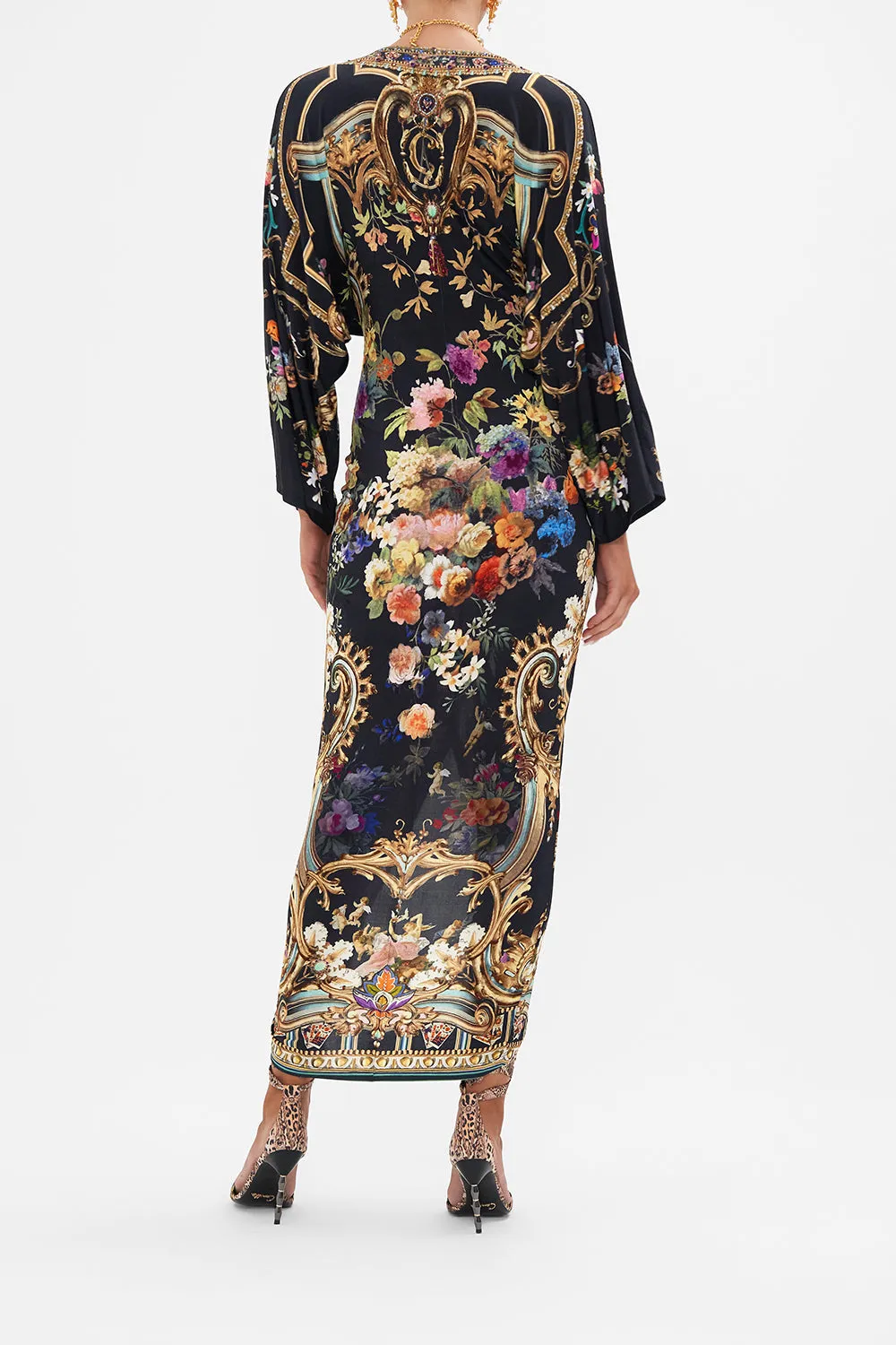 LONG SPLIT FRONT TWIST DRESS PLAY YOUR CARDS RIGHT sold by Camilla product image thumbnail 2