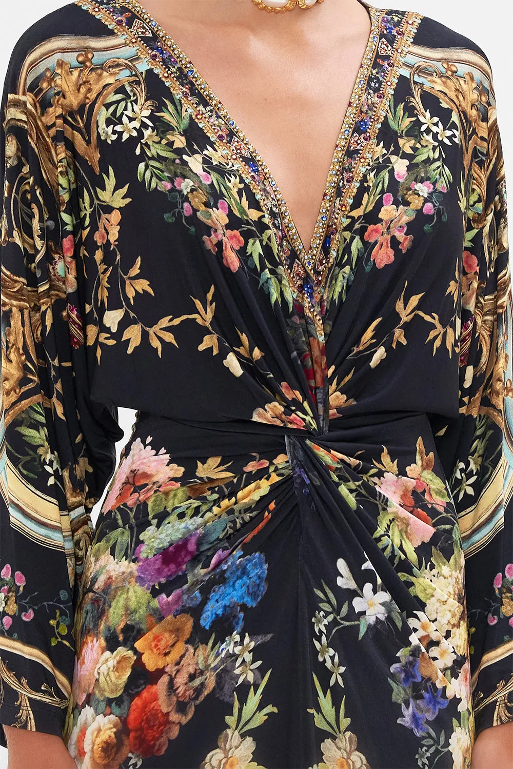 LONG SPLIT FRONT TWIST DRESS PLAY YOUR CARDS RIGHT sold by Camilla product image thumbnail 5