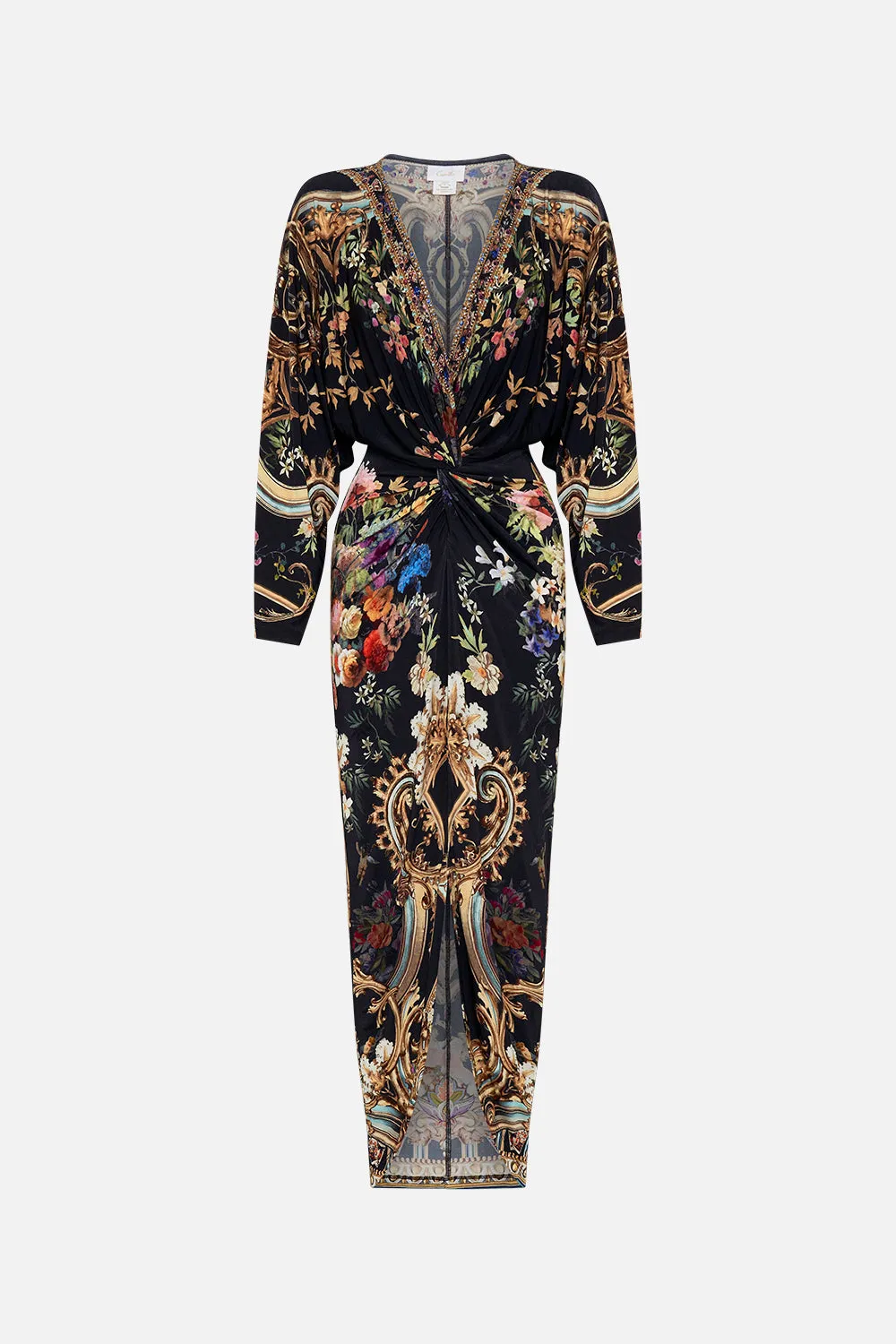 LONG SPLIT FRONT TWIST DRESS PLAY YOUR CARDS RIGHT sold by Camilla product image thumbnail 3